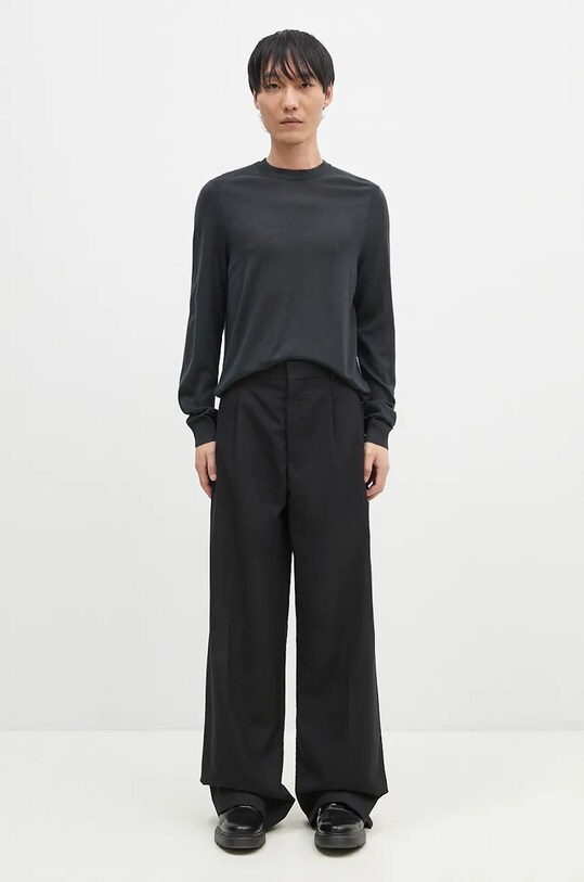 Vlněný svetr Paul Smith M1R.562X.M02093 šedá