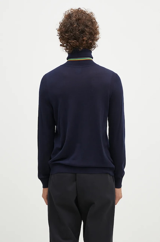 Oblečenie Vlnený sveter Paul Smith M1R.565X.M02093 tmavomodrá