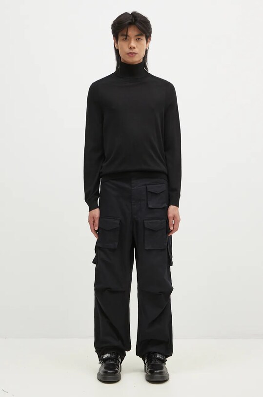 Вълнен пуловер Paul Smith M1R.565X.M02093 черен