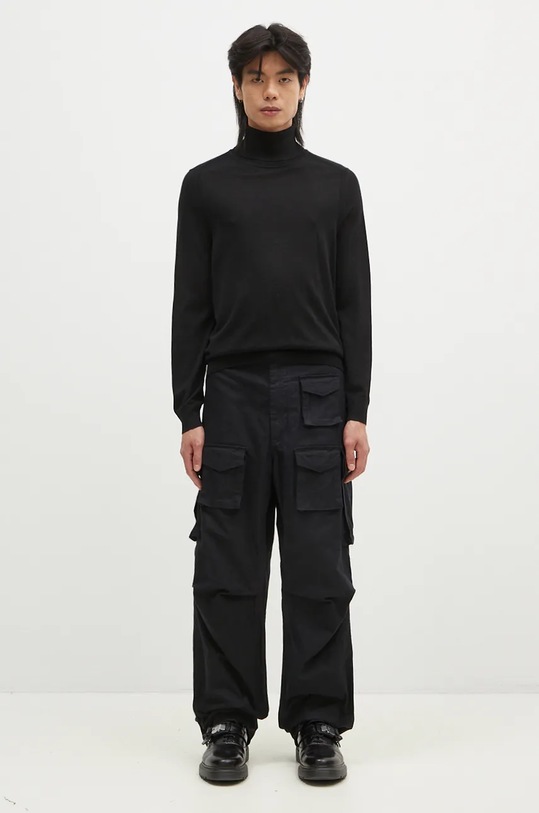 Шерстяной свитер Paul Smith M1R.565X.M02093 чёрный