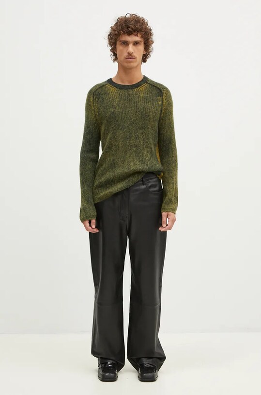 Paul Smith pulover de lână M1R.912Y.N02506 verde
