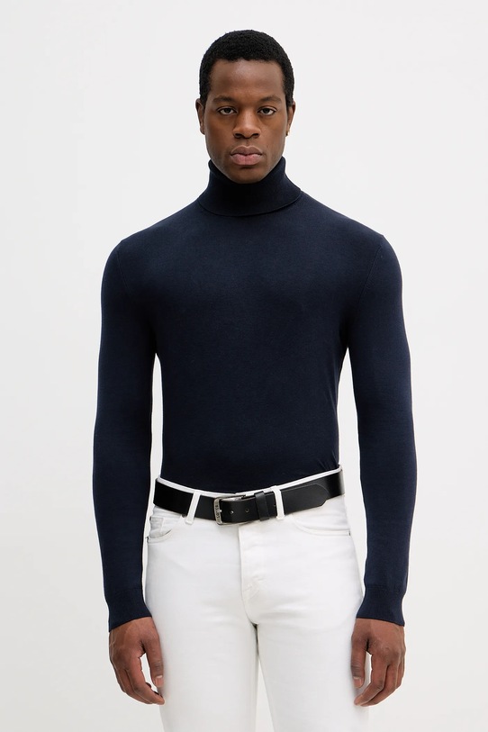 Sisley sweter pozostałe granatowy 10F2S2244