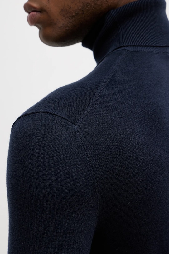 Sisley sweter 10F2S2244 granatowy