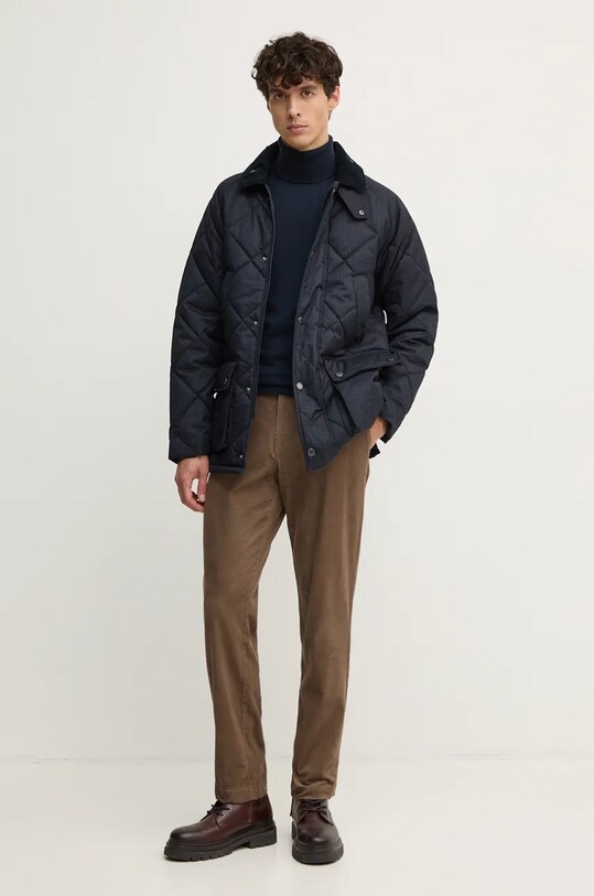 Sisley sweter 10F2S2244 granatowy AW24