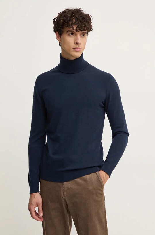 Sisley sweter granatowy 10F2S2244
