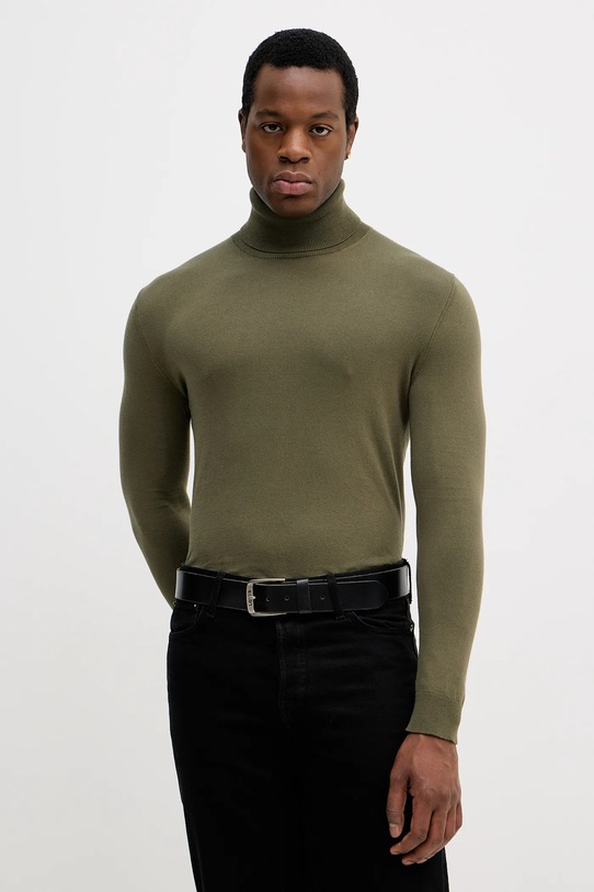 Sisley sweter zielony 10F2S2244