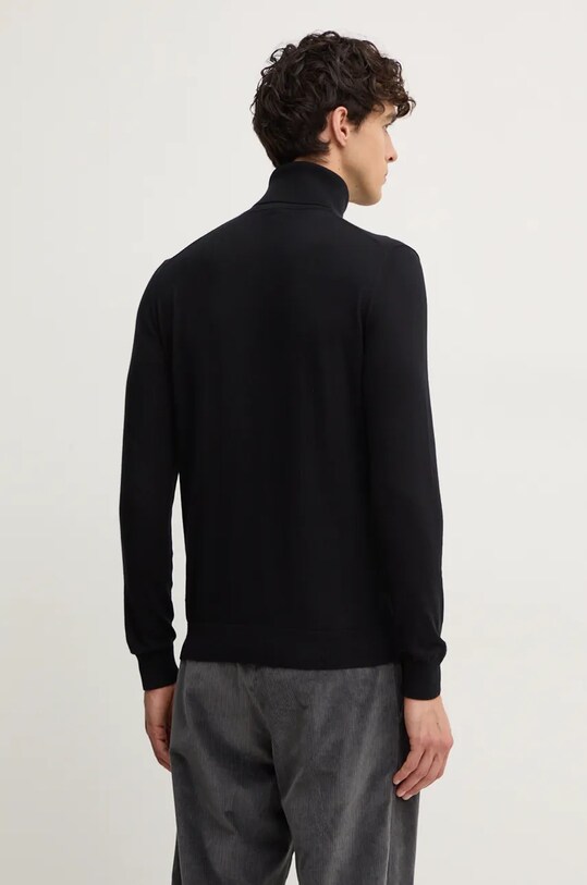 Odzież Sisley sweter 10F2S2244 czarny