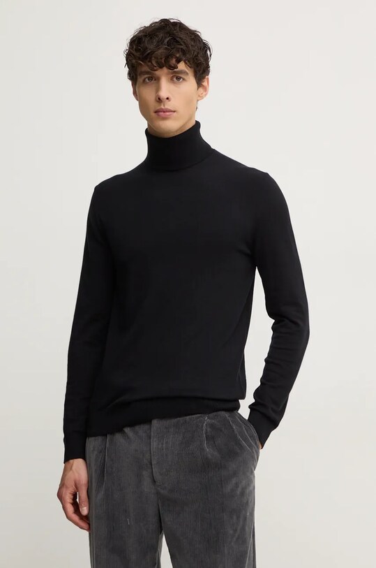 Sisley sweter czarny 10F2S2244