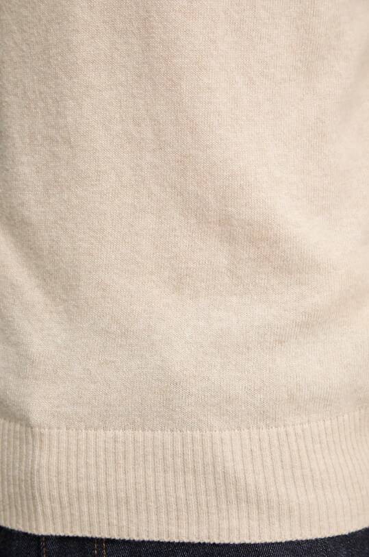 Sisley gyapjúkeverék pulóver bézs 102HS1B17
