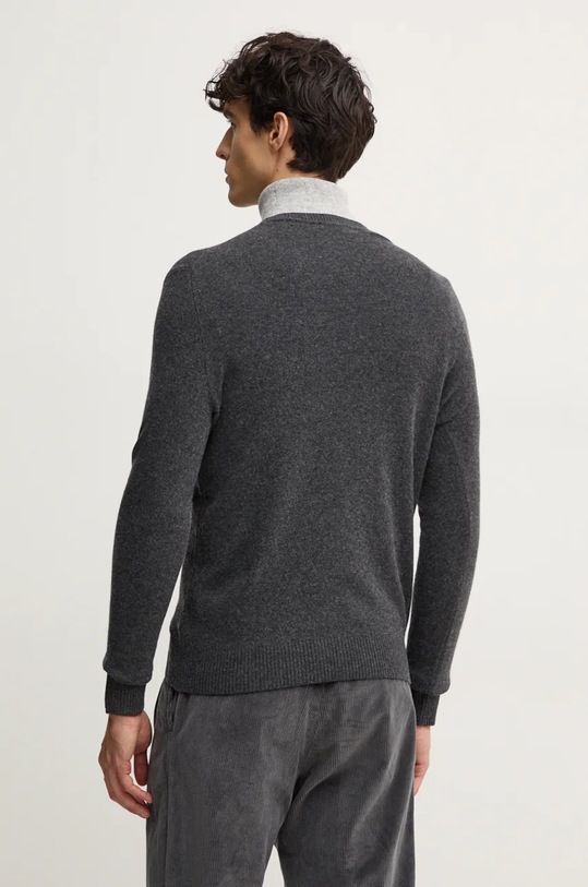 Sveter s prímesou vlny Sisley 102HS1B17 sivá AW25