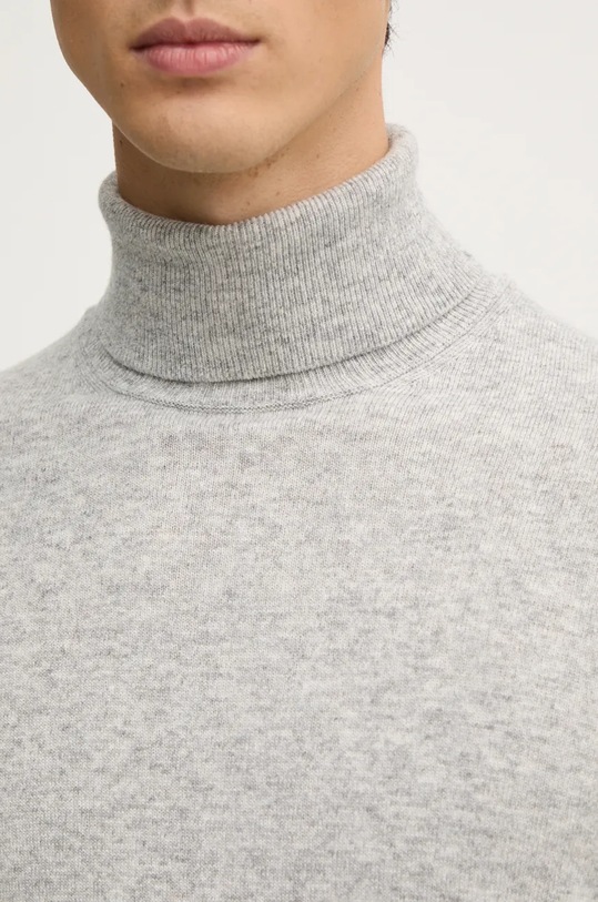 Свитер с примесью шерсти Sisley 102HS2177 серый