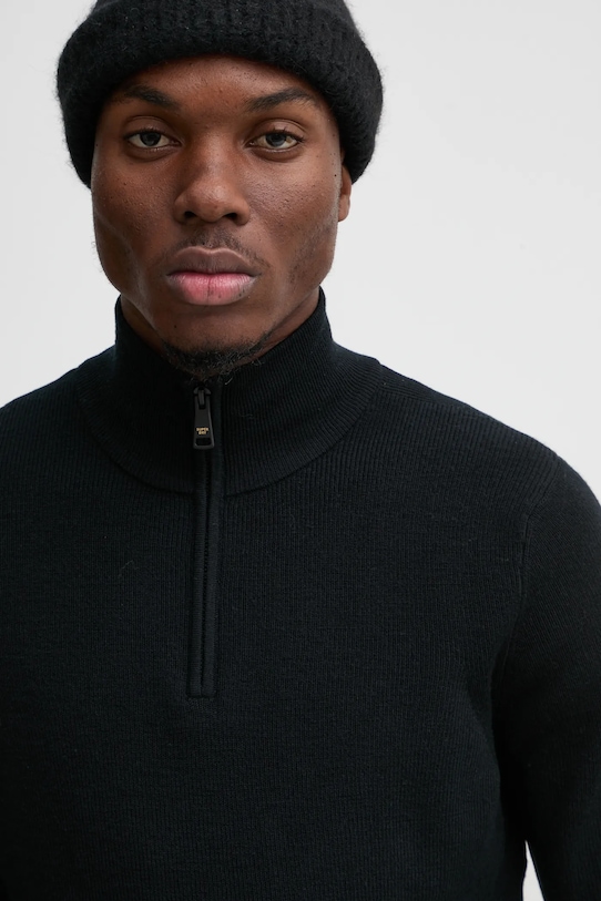 Superdry sweter wełniany czarny M6110616A.02A