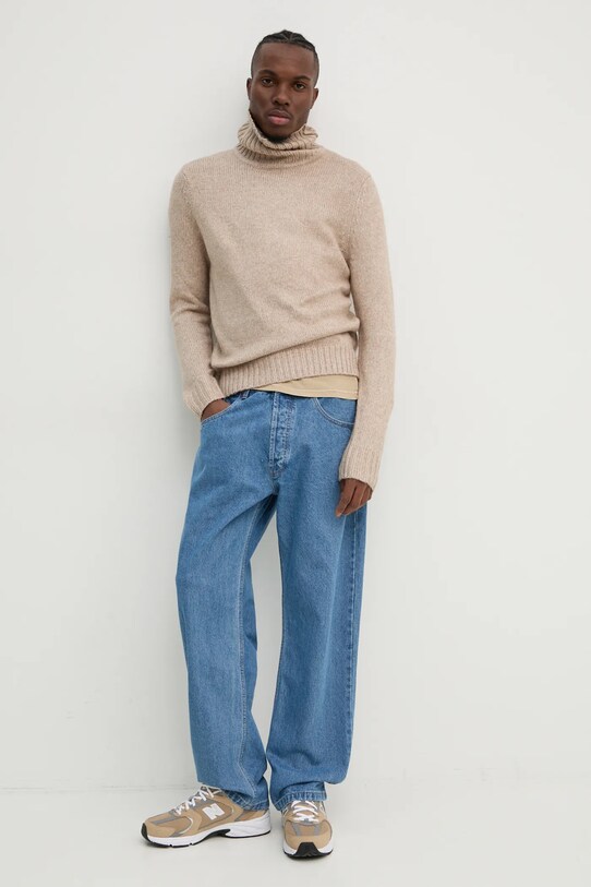 Superdry sweter M6110618A.2WG beżowy AW24