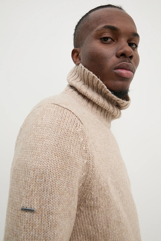 Superdry sweter beżowy M6110618A.2WG