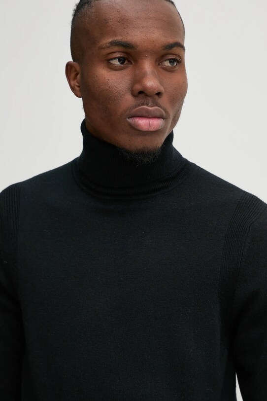 Superdry pulover de lana negru M6110625A.02A