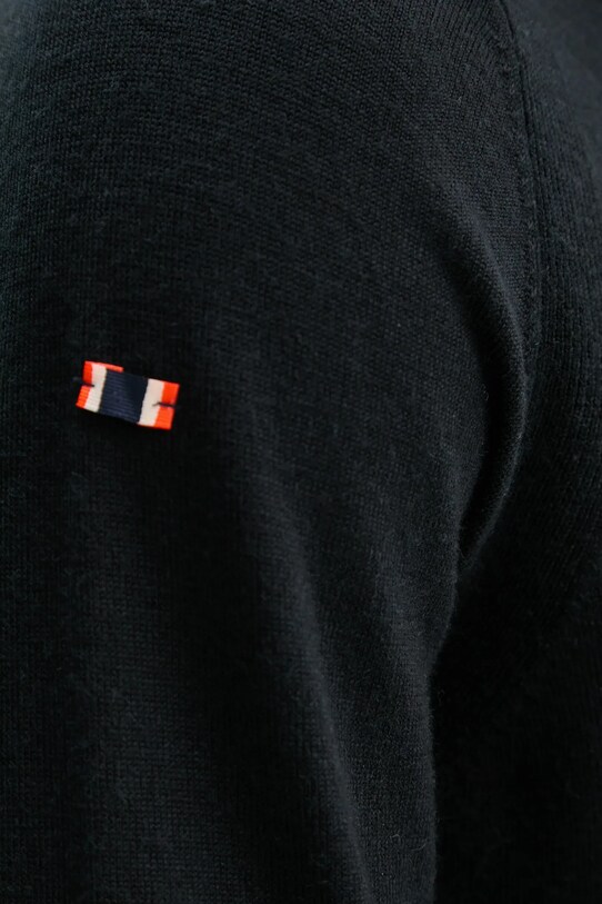 Superdry pulover de lana M6110625A.02A negru