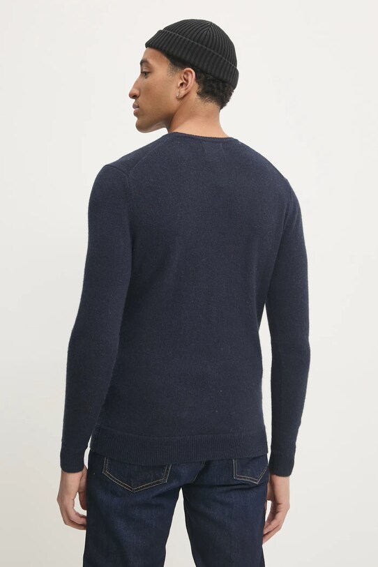 Одежда Свитер с примесью шерсти Superdry M6110641A.5EJ тёмно-синий