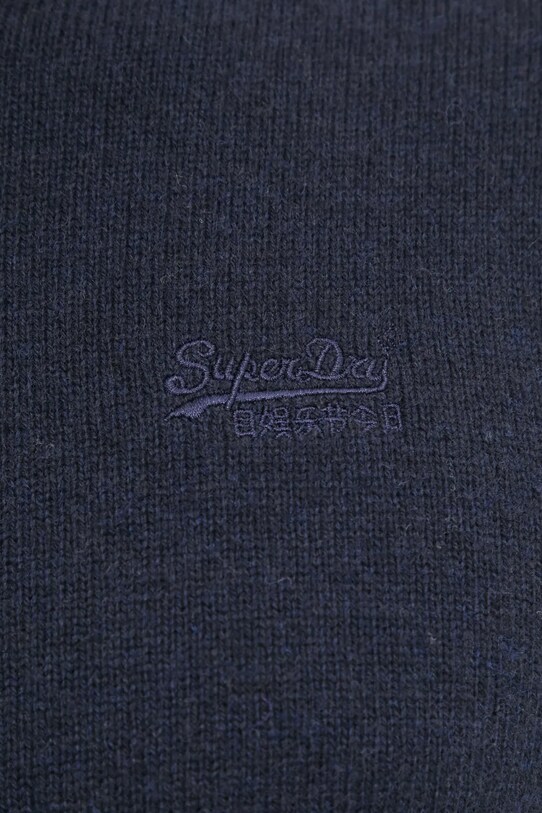 Свитер с примесью шерсти Superdry M6110641A.5EJ тёмно-синий