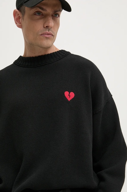 Kaotiko maglione nero AN015.02.1910