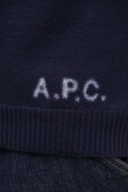 A.P.C. woolen jumper Pull Edward navy WVBDJ.H23059