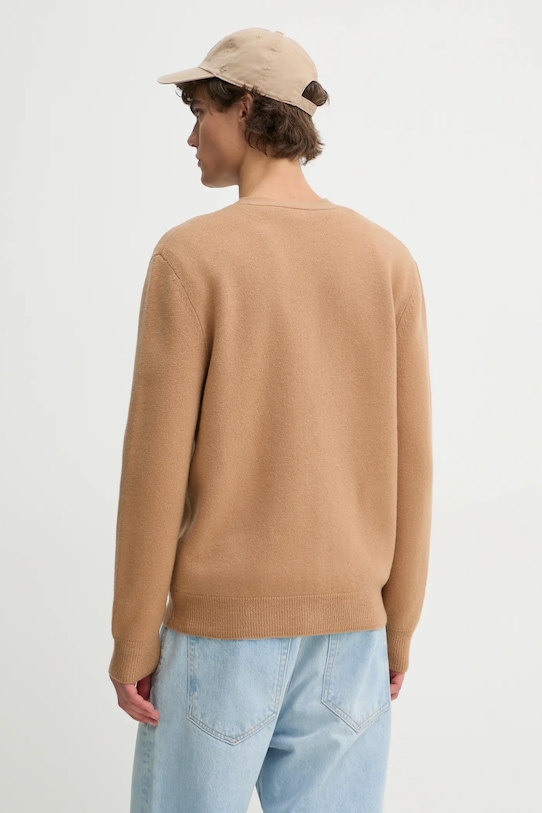 Одяг Вовняний кардиган A.P.C. kenny WVBDK.H22305 коричневий