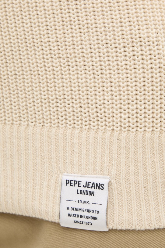 Bavlnený sveter Pepe Jeans CADOGAN PM702443 béžová