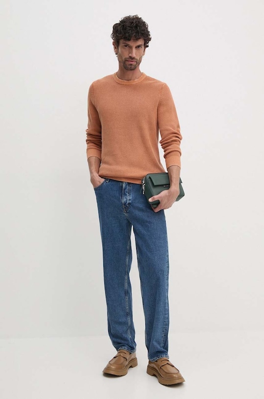 Bavlnený sveter Pepe Jeans CADOGAN PM702443 oranžová AW24