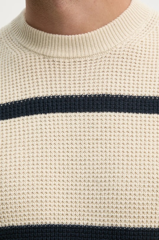 Pepe Jeans sweter bawełniany CAIRO beżowy PM702444