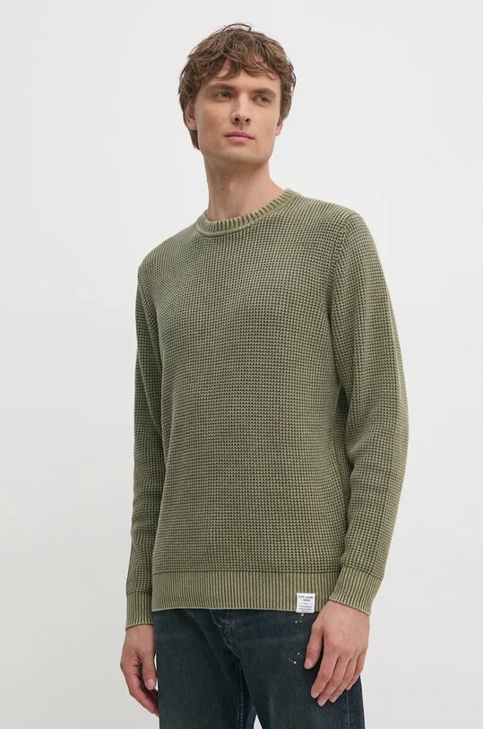 Pepe Jeans pulover de bumbac MADDOX verde PM702454