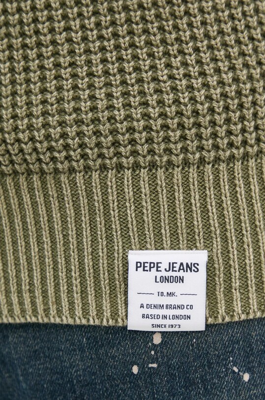 Pepe Jeans pulover de bumbac MADDOX PM702454 verde