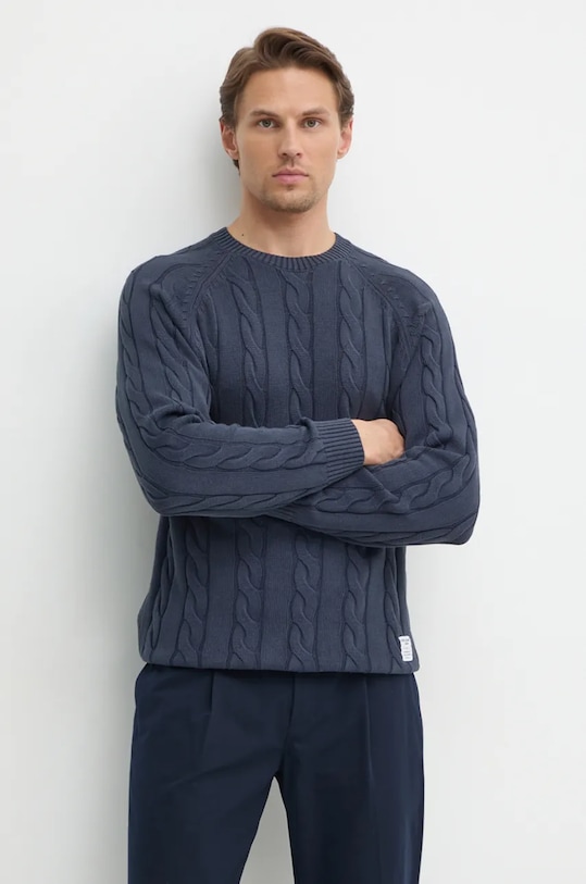 Bavlnený sveter Pepe Jeans CAMDEM bavlna sivá PM702455