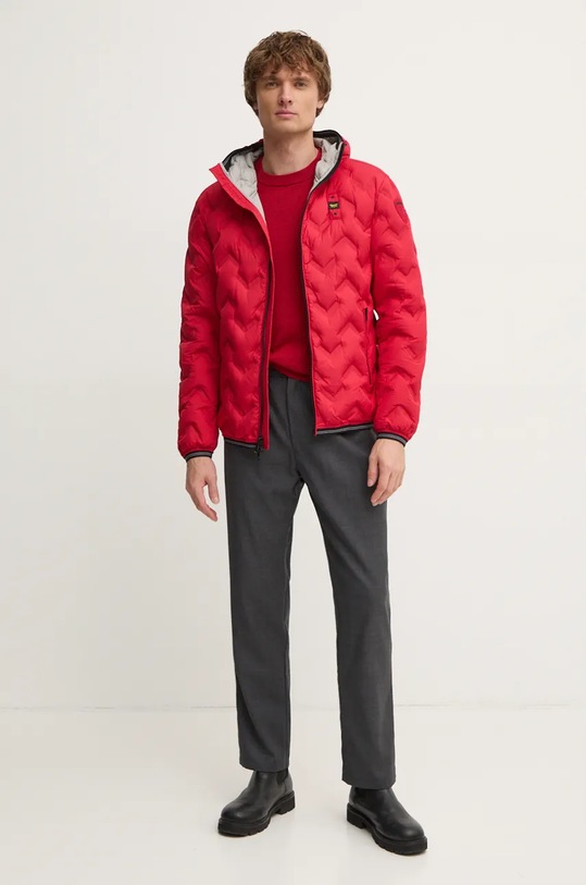 Pepe Jeans pulover din amestec de lana NEW ANDRE CREW NECK PM702469 rosu AW24