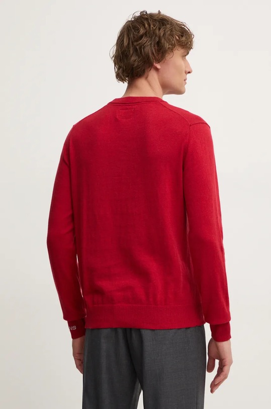 Îmbrăcăminte Pepe Jeans pulover din amestec de lana NEW ANDRE CREW NECK PM702469 rosu