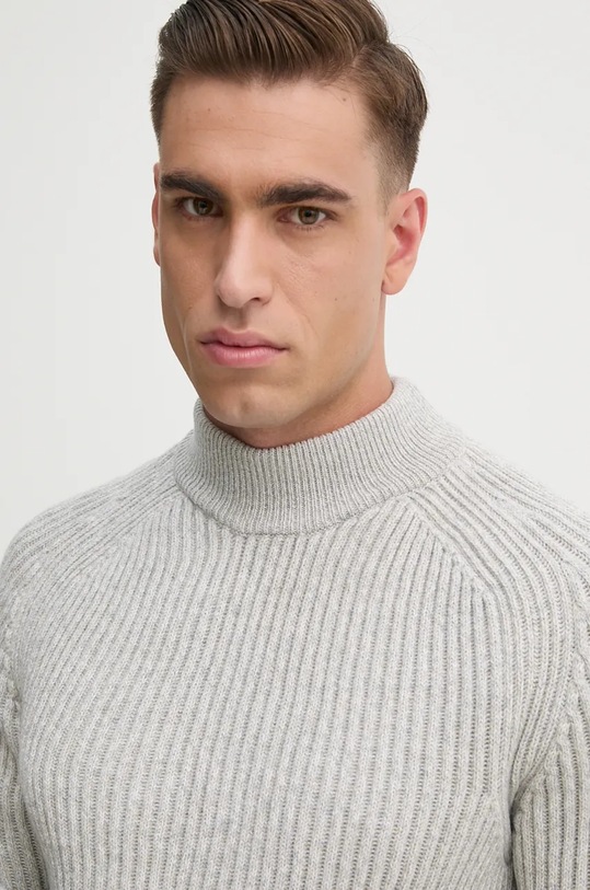 Vlněný svetr Boss Orange béžová 50523566