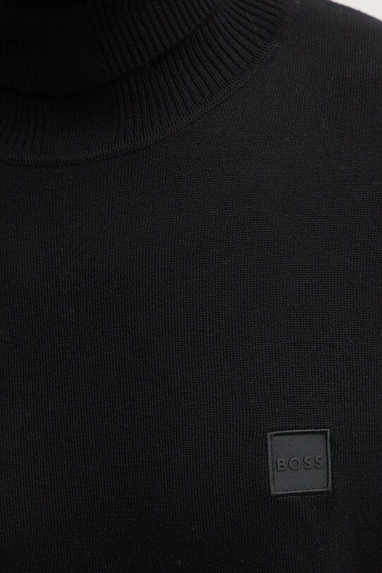 Boss Orange pulover din amestec de casmir 50527573 negru