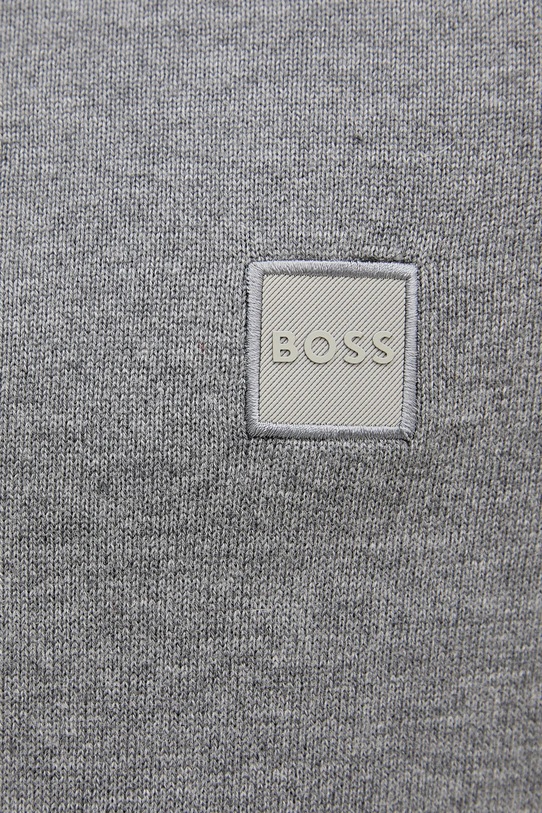 Pulover s primesjo volne BOSS Orange 50527585 siva