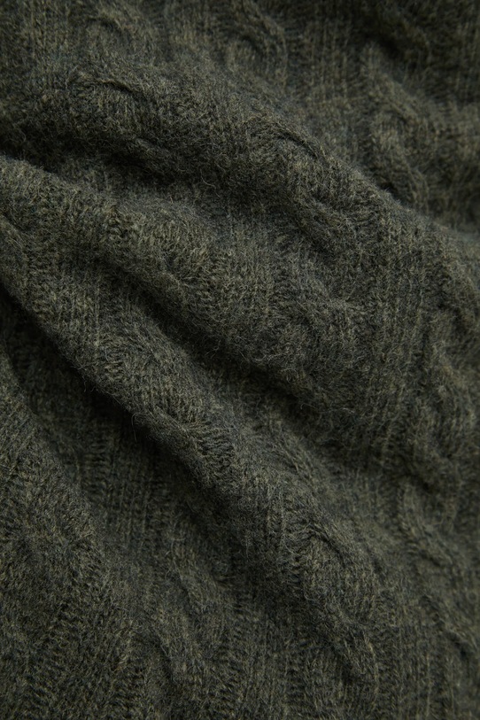 Vuneni pulover Lindbergh 30.800227.ARMY.MEL zelena