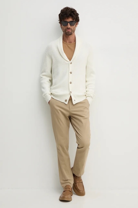 Kardigan Lindbergh 30.804059B.OFF.WHITE béžová AW24