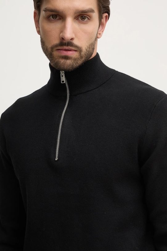 Пуловер Lindbergh черен 30.805009A.BLACK