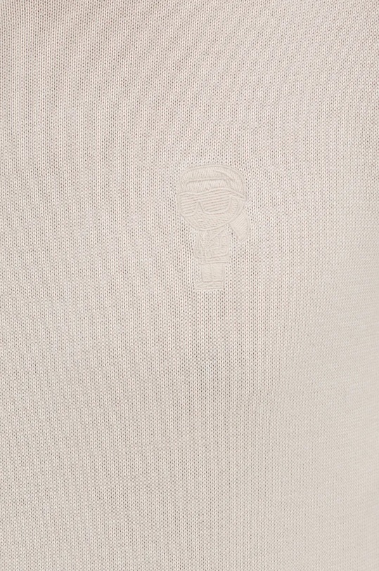 Bavlněný svetr Karl Lagerfeld 544301.655029 béžová