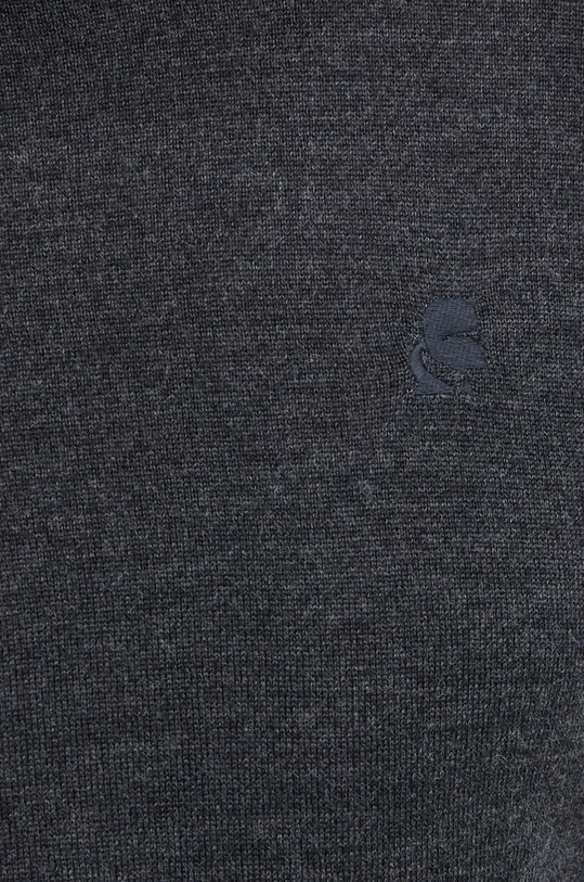 Karl Lagerfeld sweter wełniany 544399.655058 szary