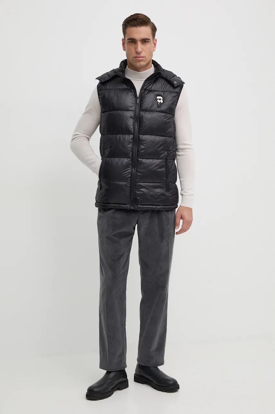 Вовняний светр Karl Lagerfeld 544399.655002 бежевий NC24