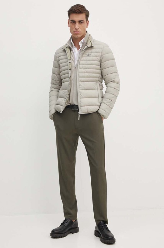 Aeronautica Militare cardigan din bumbac MA1510L506 bej SS25