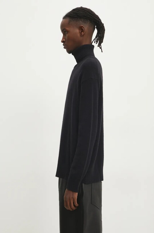 Шерстяной свитер A.P.C. Pull Marc WYAAD.H23135.LZZ чёрный AW24