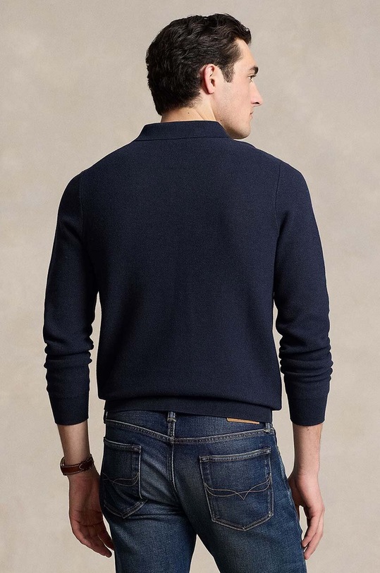 Polo Ralph Lauren cotton jumper LSL-PLO 710946140 gray AW24