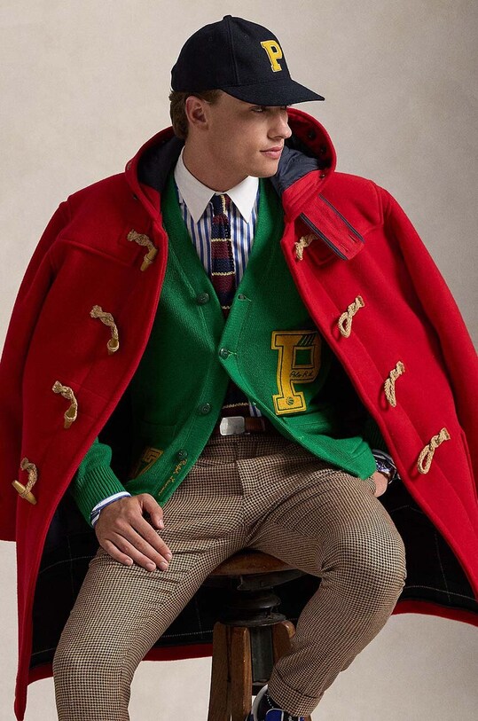 Хлопковый кардиган Polo Ralph Lauren Longsleeve 710949299 зелёный