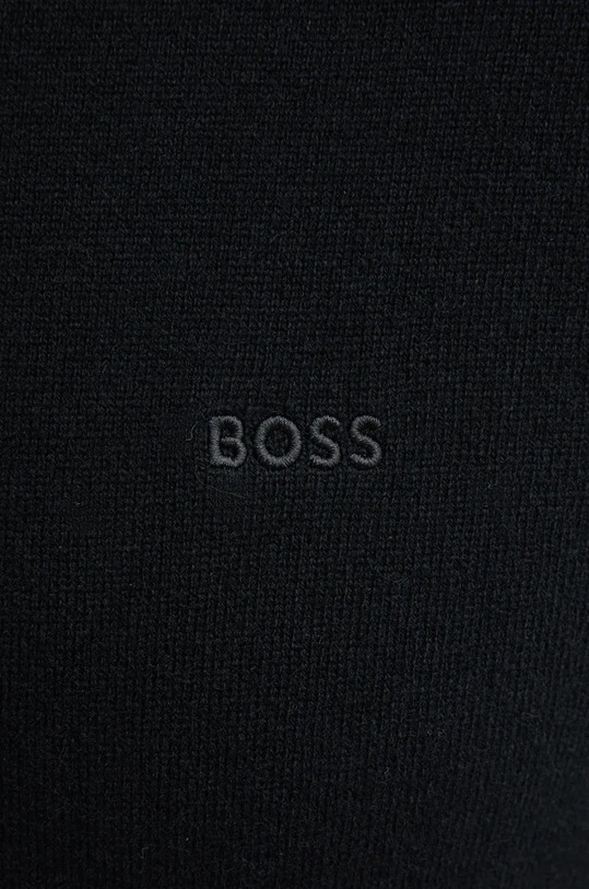 BOSS pulover de lana 50526844 negru