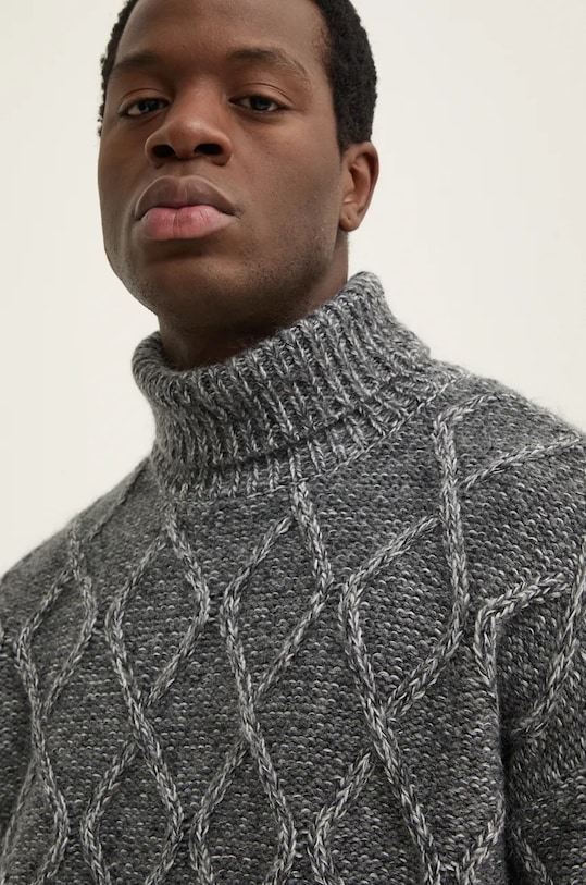 BOSS sweter szary 50527635