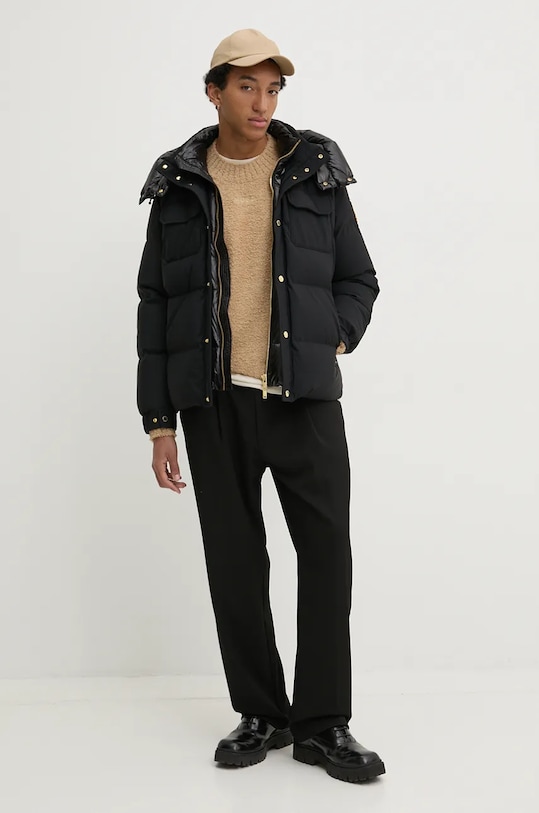 Пуловер с вълна Hugo Blue 50524526 бежов AW25