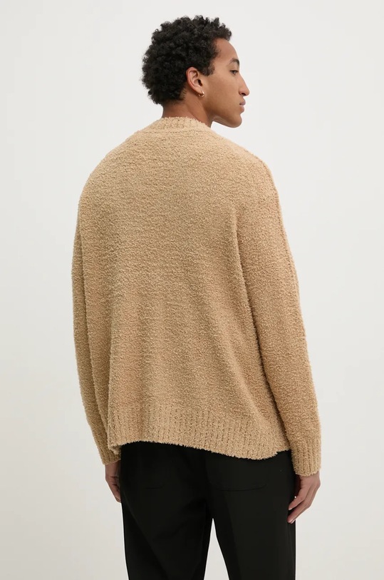 Дрехи Пуловер с вълна Hugo Blue 50524526 бежов